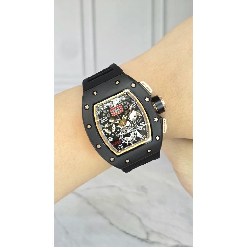 JAM TANGAN COWOK RM 11.01 TRAVIS SCOTT AUTOMATIC
