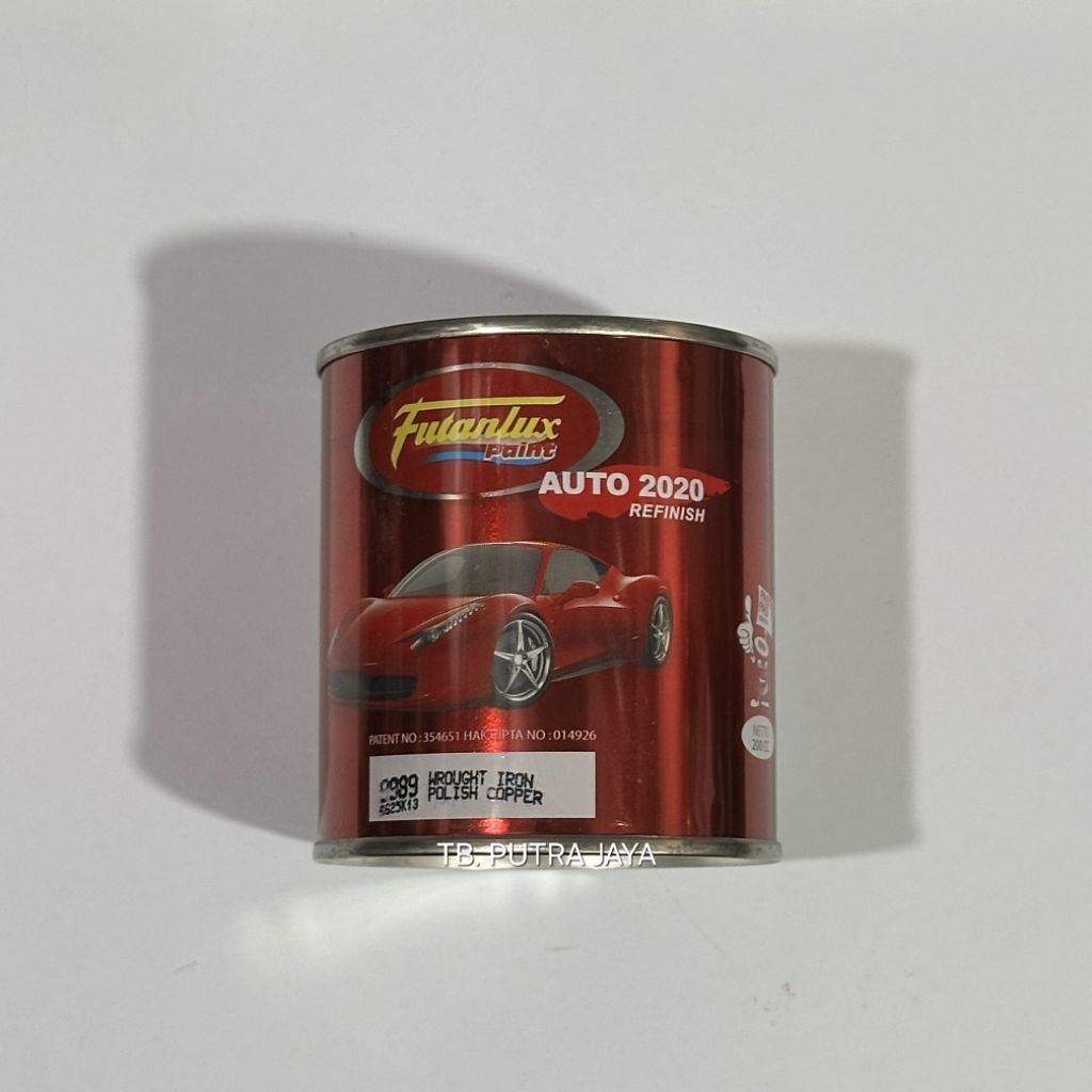 Cat Emas Cat Tembaga 200CC Futanlux Cat Mobil / Cat Pintu Pagar Baja Besi Cat Duco Bagus Berkualitas