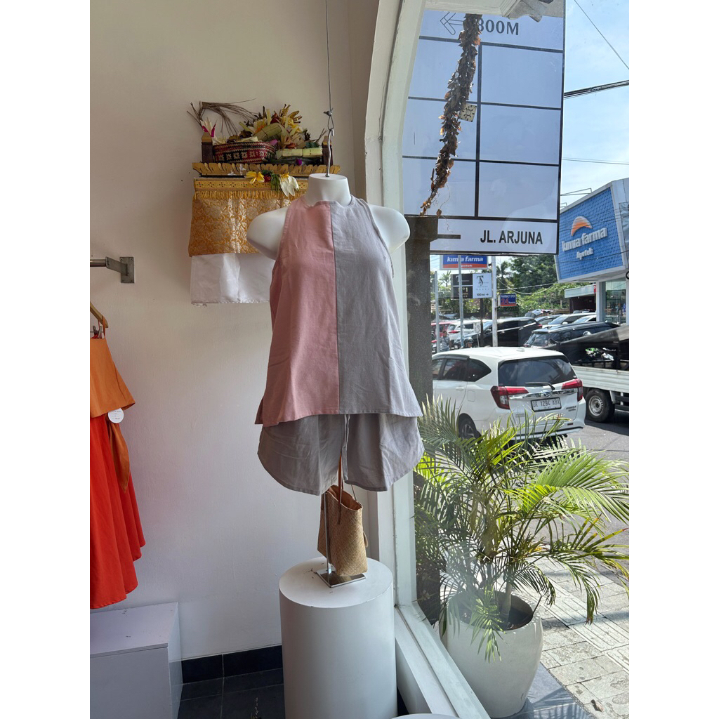 AIUNA - SETS LILA SHORT PANT