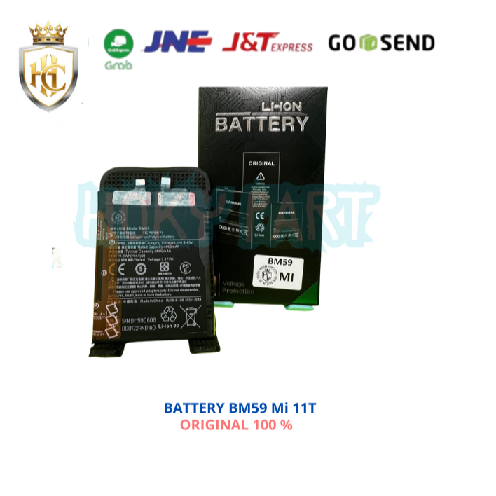 BATERAI XIOMI REDMI BM59 XIOMI Mi 11T ORIGINAL