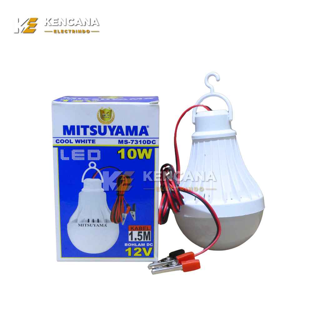 Lampu DC Mitsuyama 10 Watt 12V /  Lampu Aki 12V