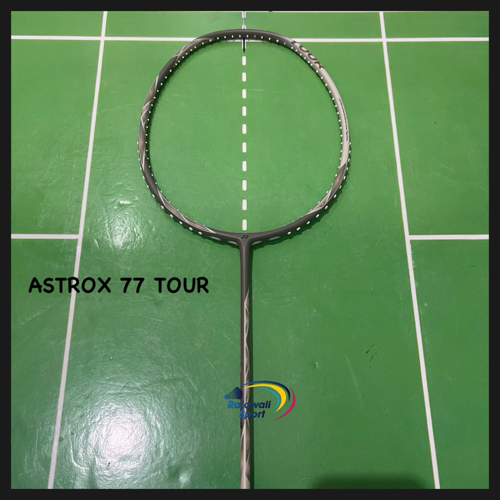 NEW COLOR BADMINTON RAKET ASTROX 77 TOUR LIGHT BEIGE / YONEX ASTROX 77 TOUR WARNA TERBARU LIGHT BEIG