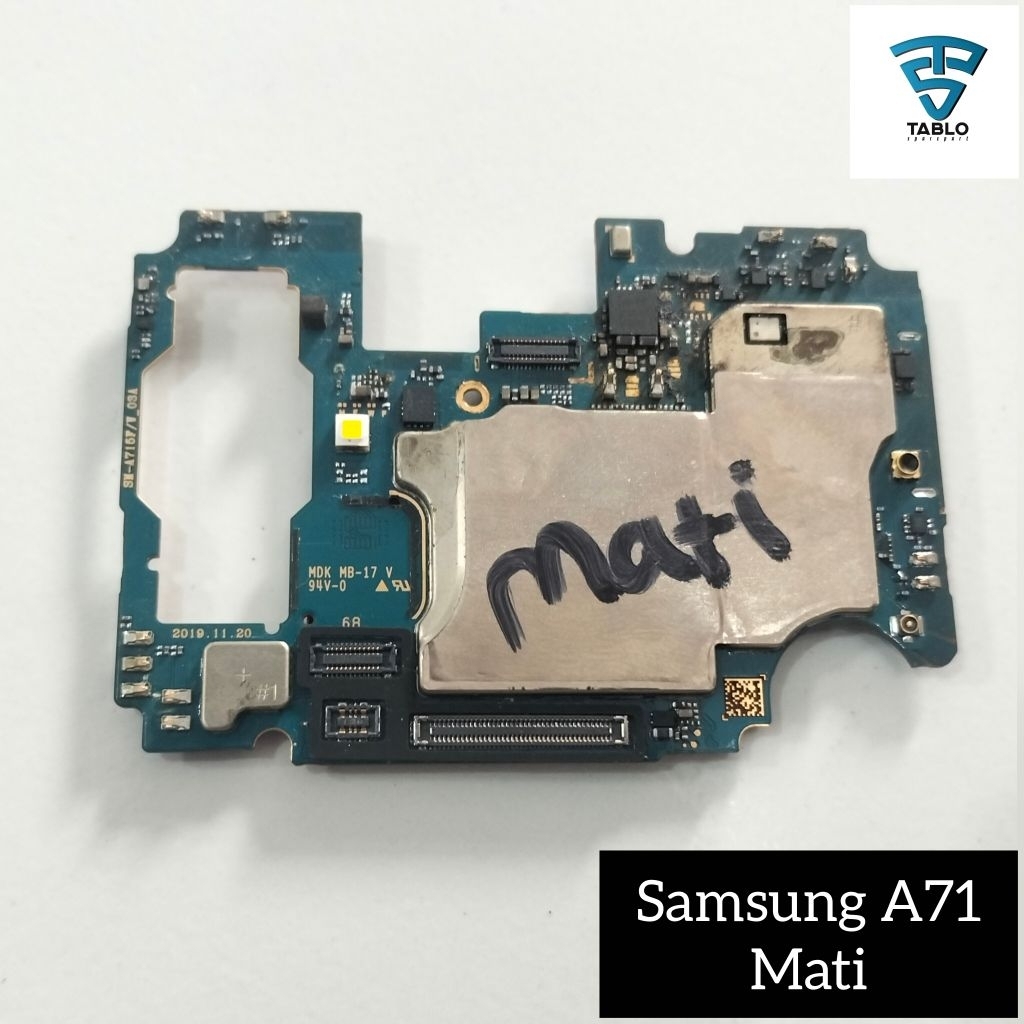 Mesin Samsung A71 mati total