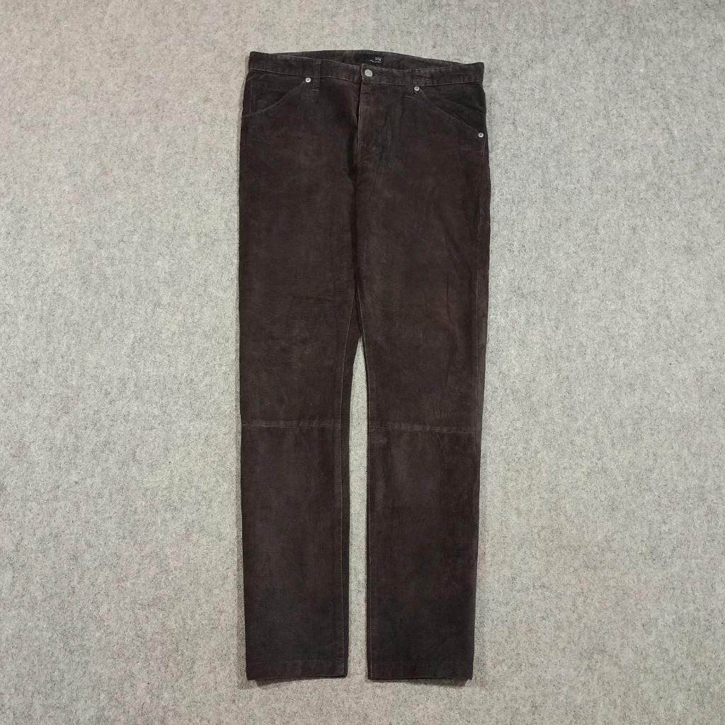 Celana panjang slim fit Corduroy pria UNIQLO x UNDERCOVER size 32 second