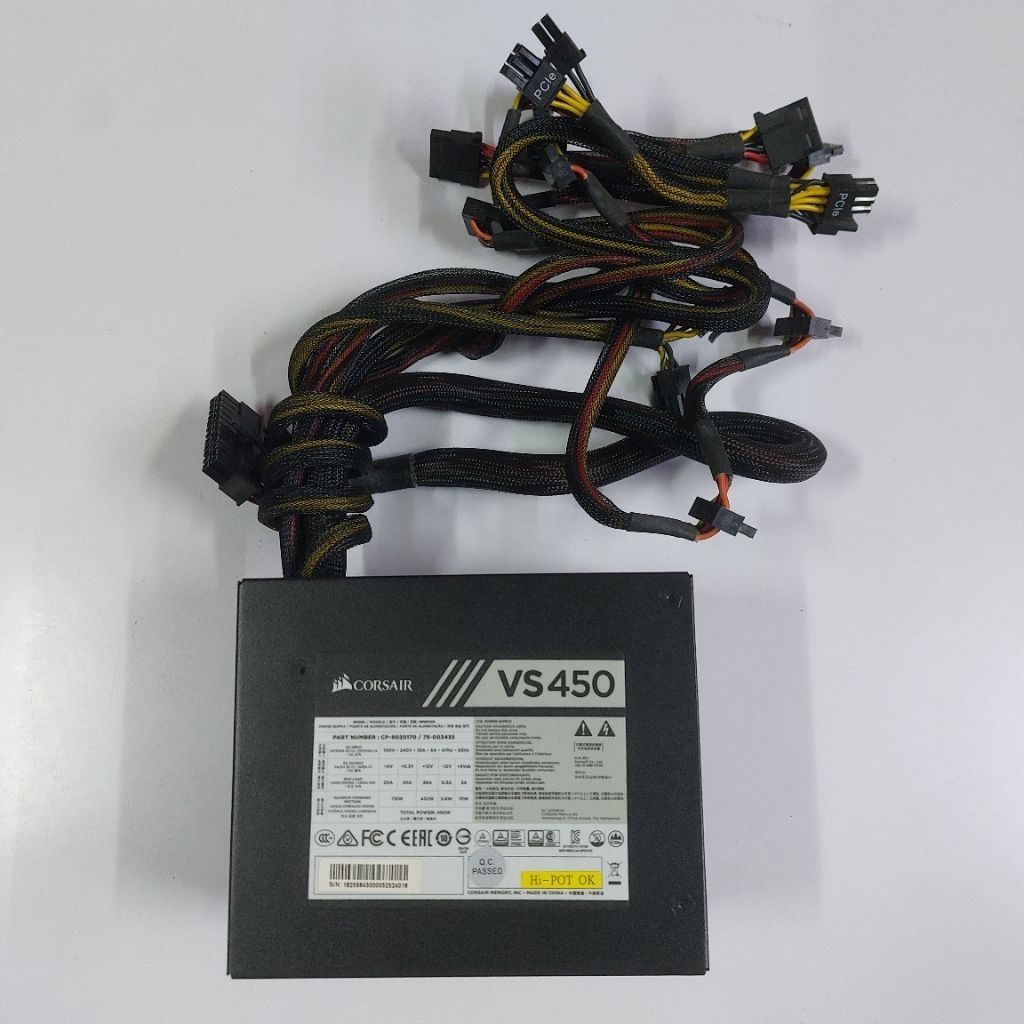 Power Supply CORSAIR VS450 450W