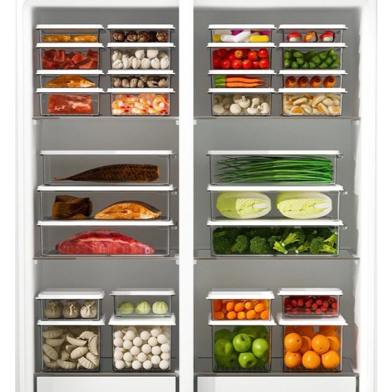 READY FRESHLY FOOD CONTAINERS KOTAK MAKANAN - FOOD CONTAINER KULKAS PREMIUM - KOTAK PENYIMPANAN