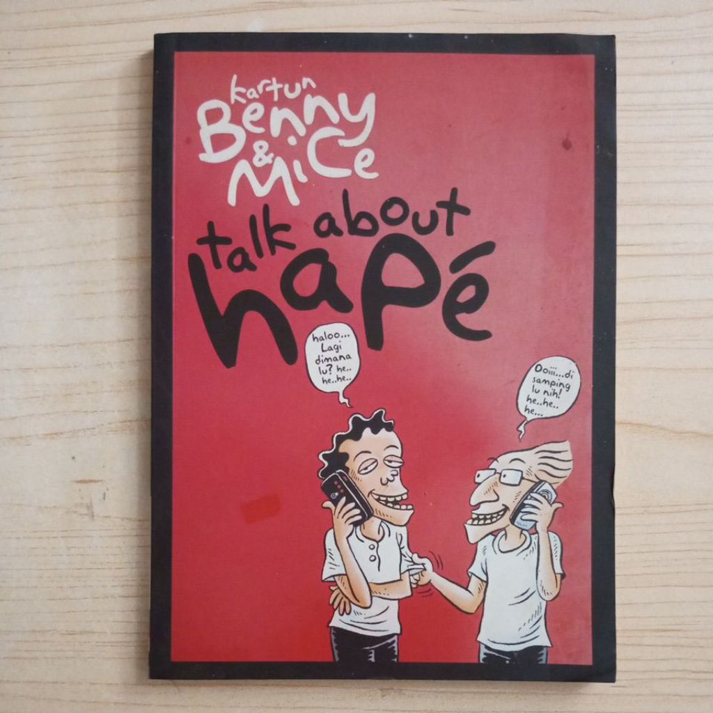 KOMIK KARTUN BENNY DAN MICE TALK ABOUT HAPE