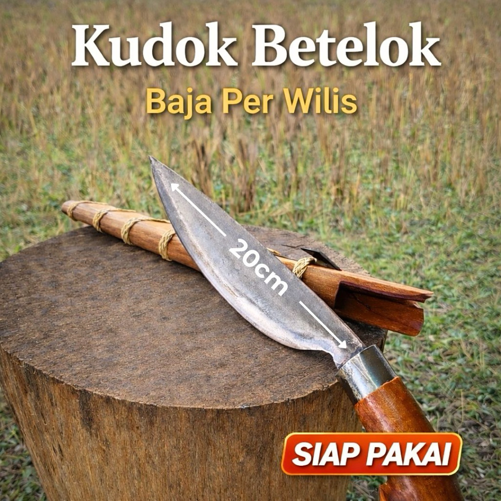 KUDOK BETELOK KHAS PAGARALAM — BAJA PER WILIS ASLI