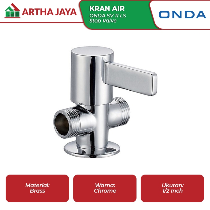 ONDA OE SV 11 M Stop Kran Air – Kran Tembok Kualitas Premium Anti Bocor & Tahan Lama