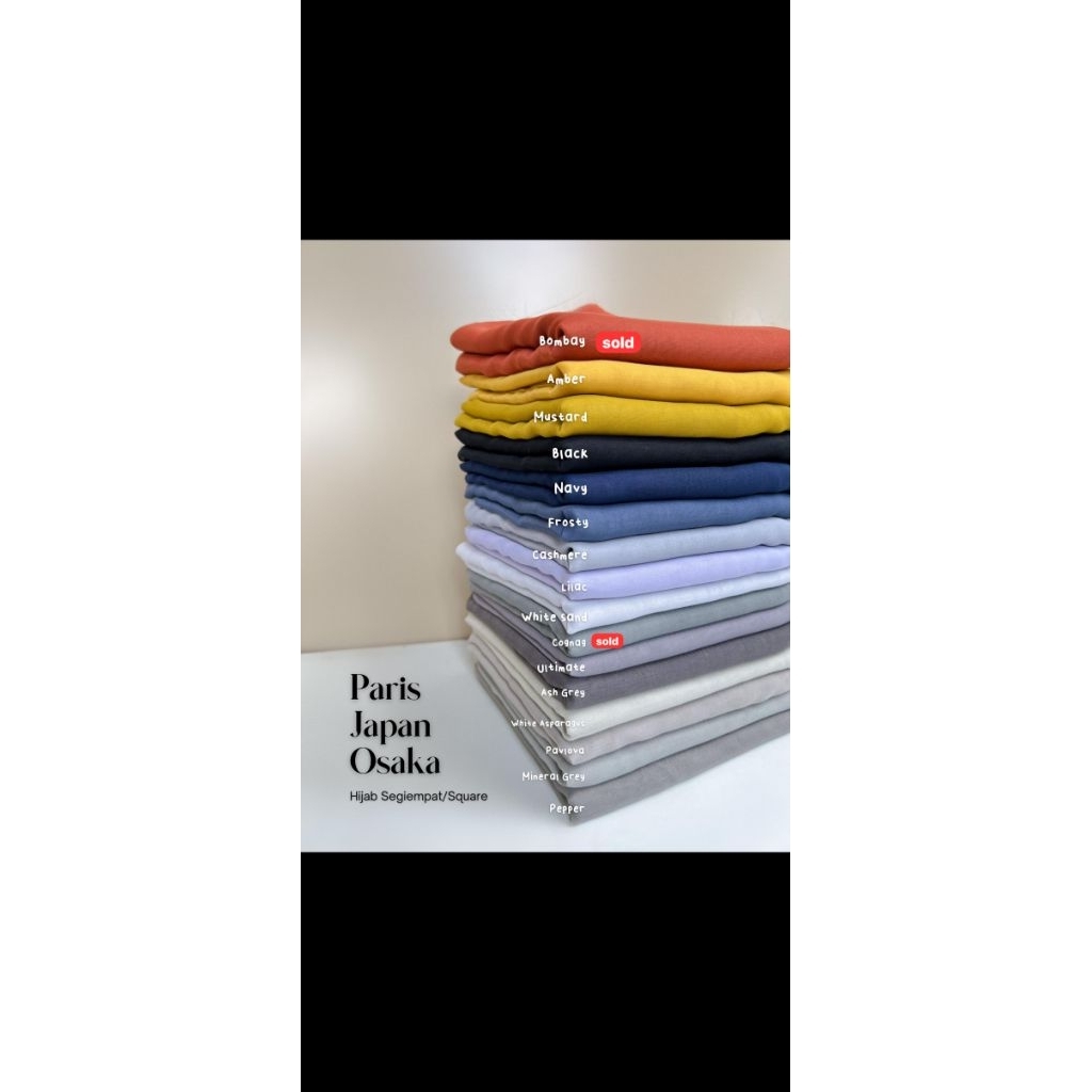 Hijab Paris/Paris Japan Premium/Paris Japan/Paris Premium