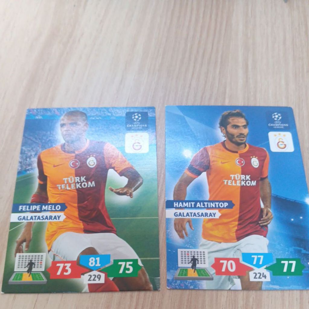kartu bola panini xl adrenalyn ucl 2013/2014 Galatasaray