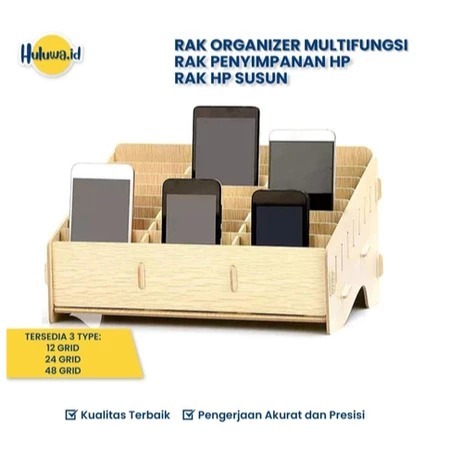 Rak Penyimpanan Hp / Rak Organizer Multifungsi / Rak Hp Susun