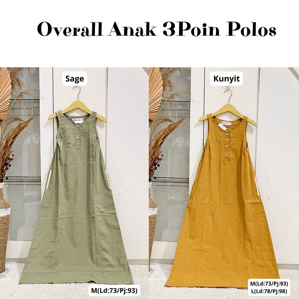 OVERAL ANAK 3POINT POLOS ORIGINAL