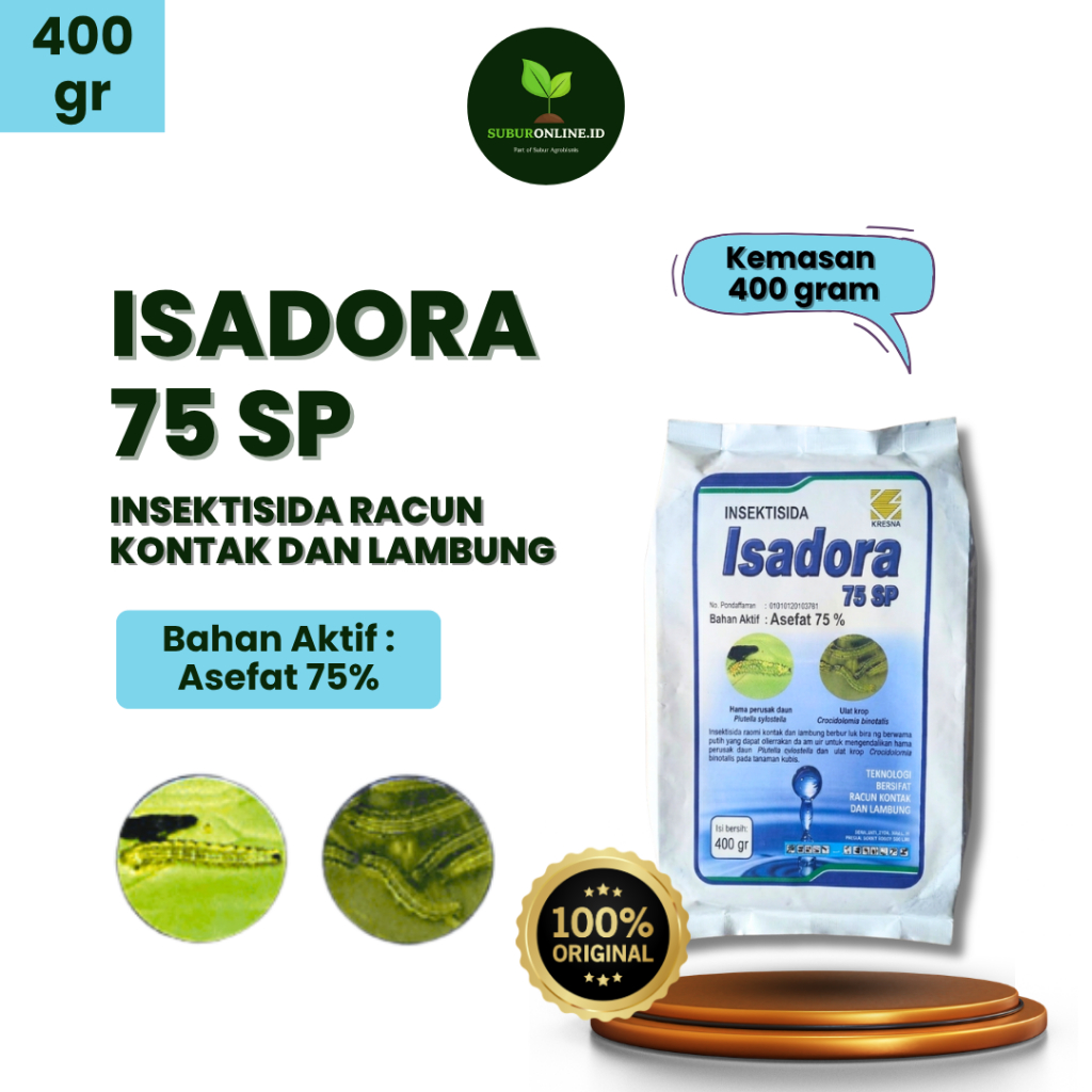 INSEKTISIDA ISADORA 75 SP KEMASAN 400 GRAM
