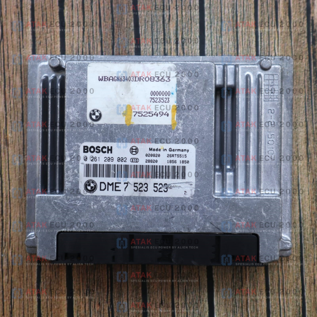 ECU BMW 745i E32 M30 B32 - Bosch ME9.2 DME 7523523 0261209002 ECM Engine 0 261 209 002 7 523 523