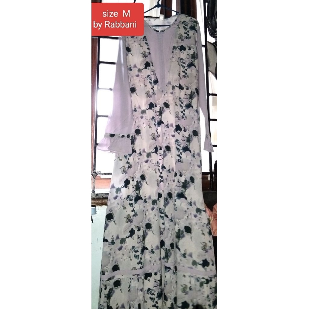 Preloved gamis brand Rabbani (seken)