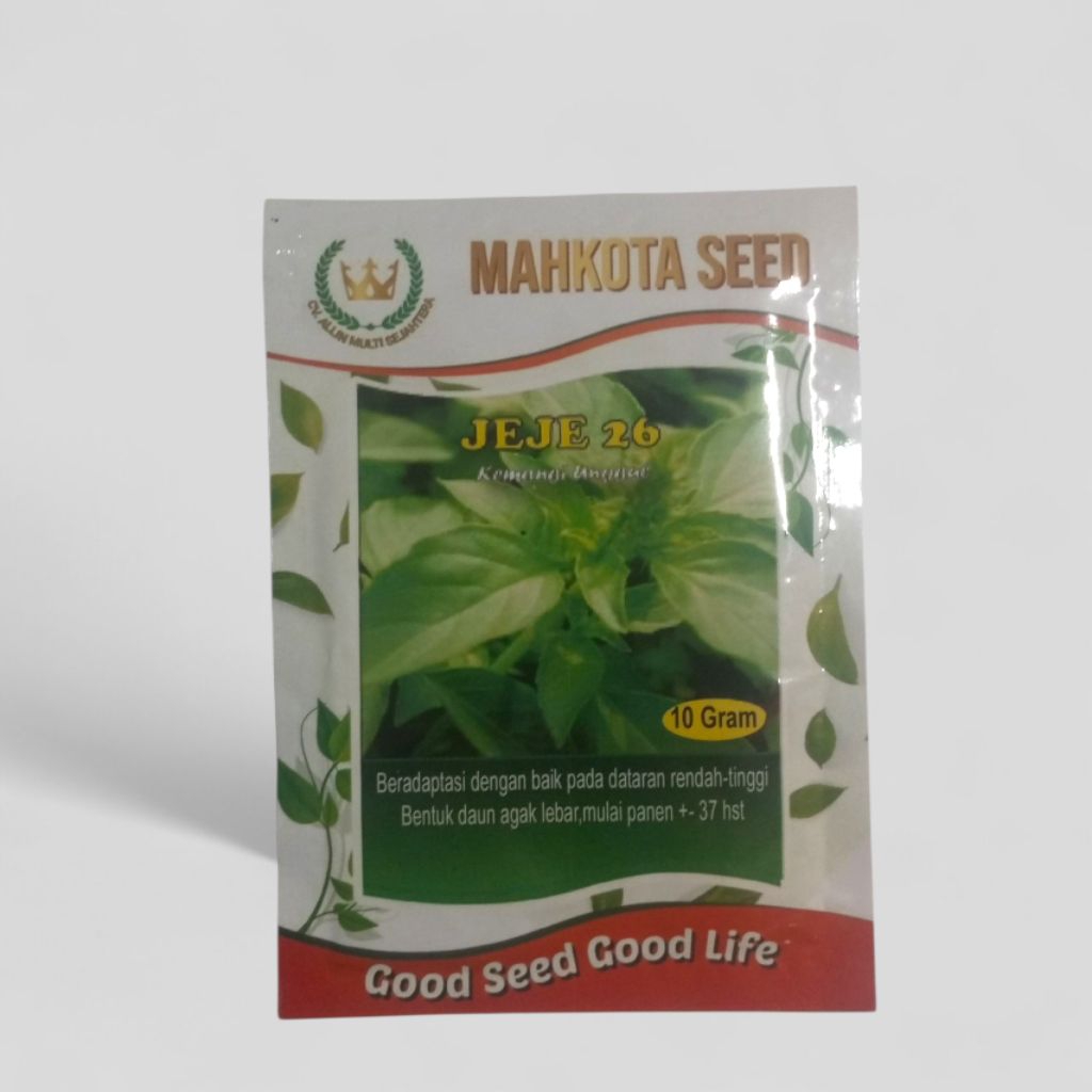 Benih Kemangi Tidore 5Gram Bibit Kemangi Basil
