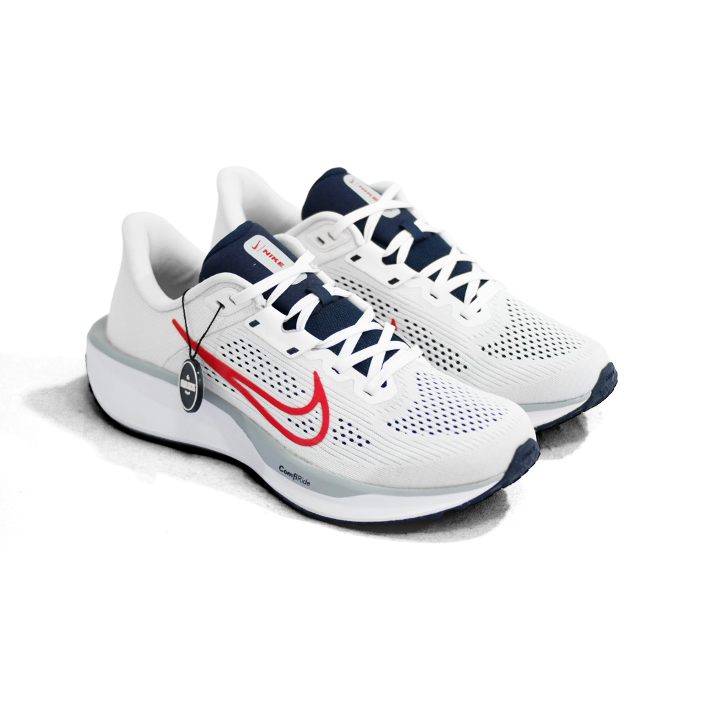 Nike Running Shoes Quest 6 White Red Obsidian Mens FD6033 107  - 100% ORIGINAL