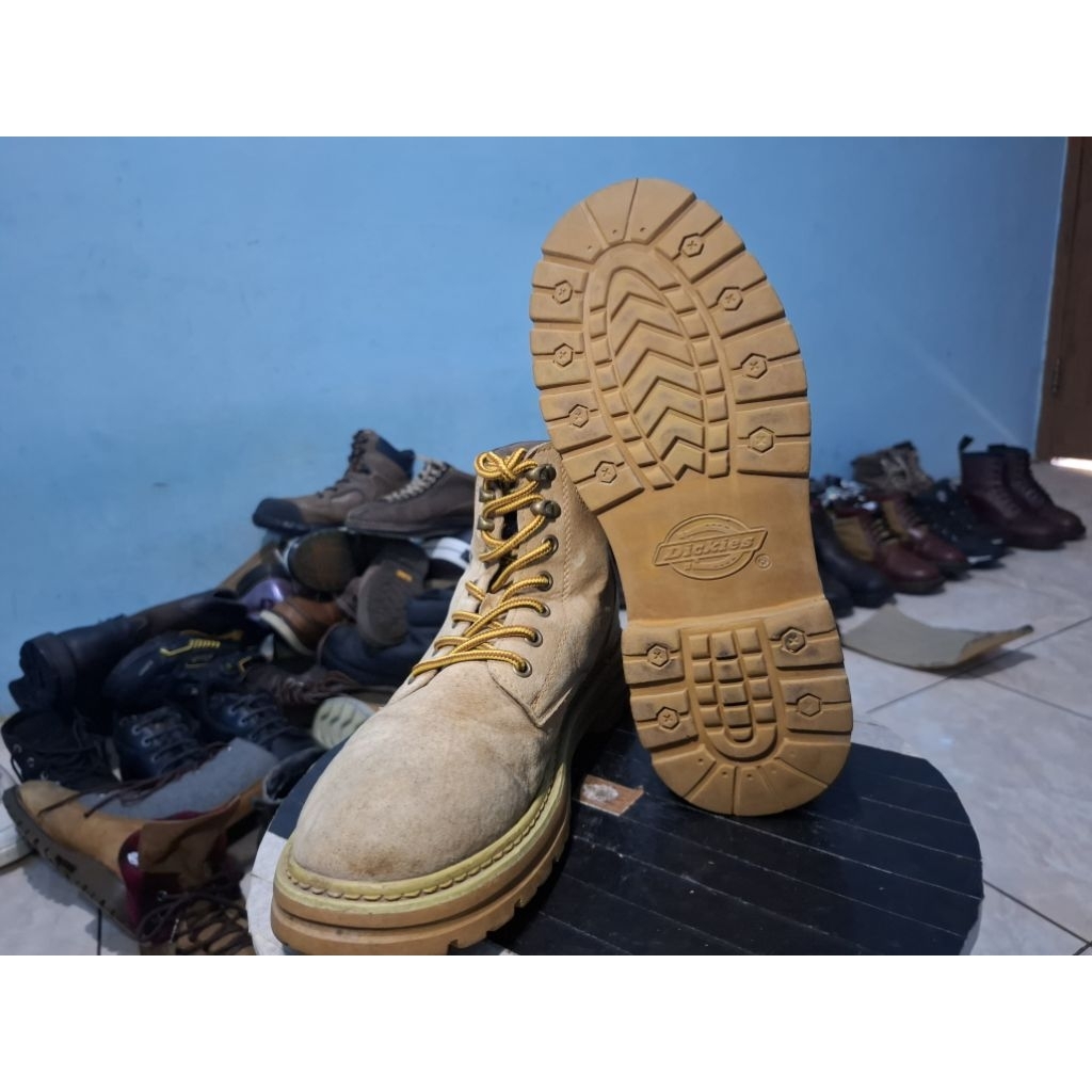 Sepatu Boots Second Dickies Size 40 insol 25 cm