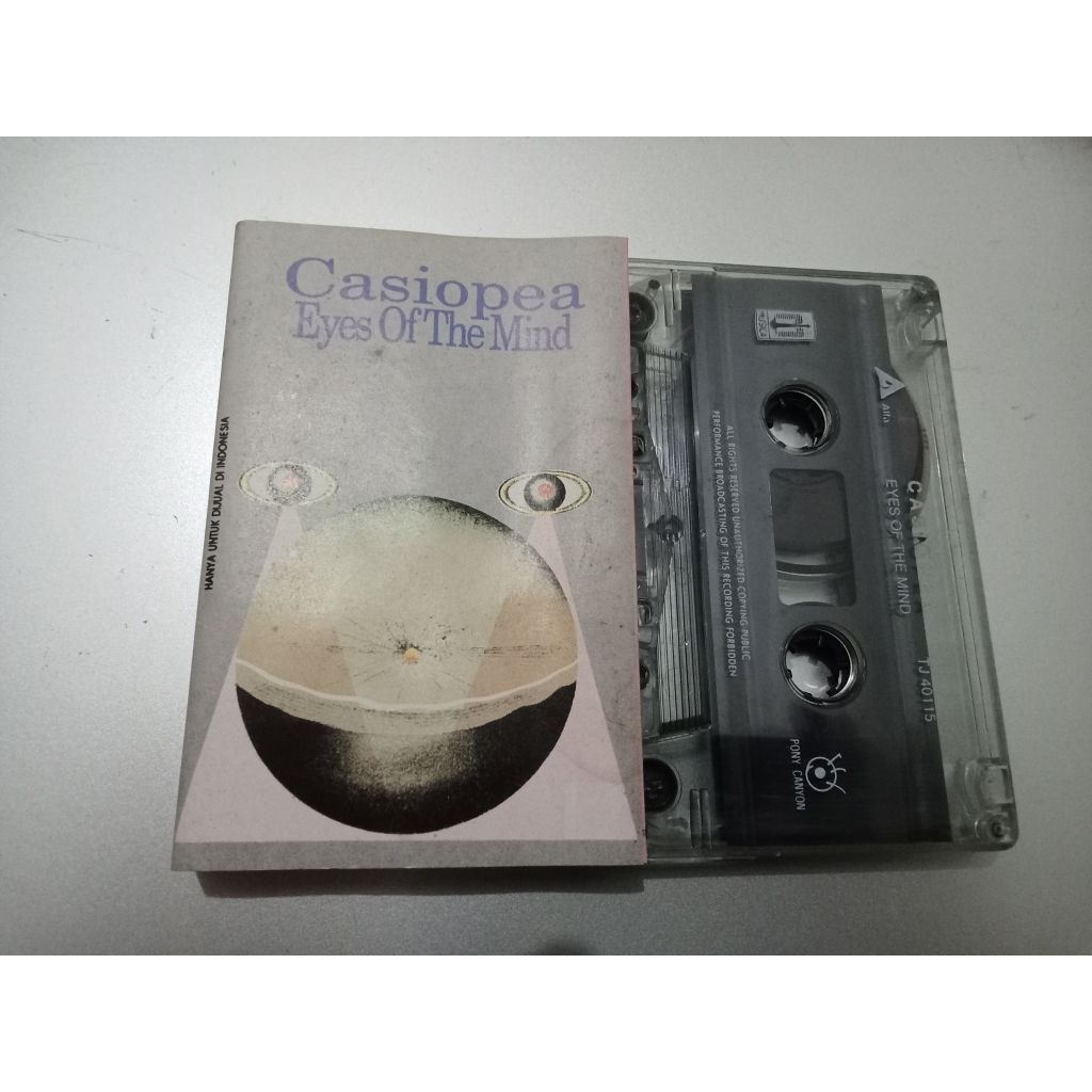 Kaset Pita Tape Casiopea - Eyes Of The Mind - Japan Jazz rock