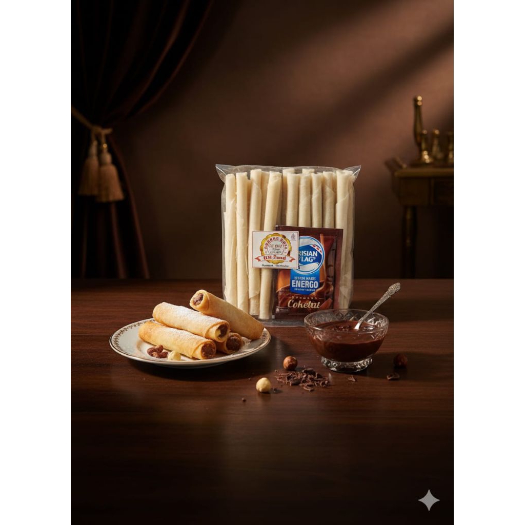 [Paket Hemat Isi 20 pcs] Cheese Roll lumpia keju gratis 1 set susu kental manis Rasa Nya Enak Banget