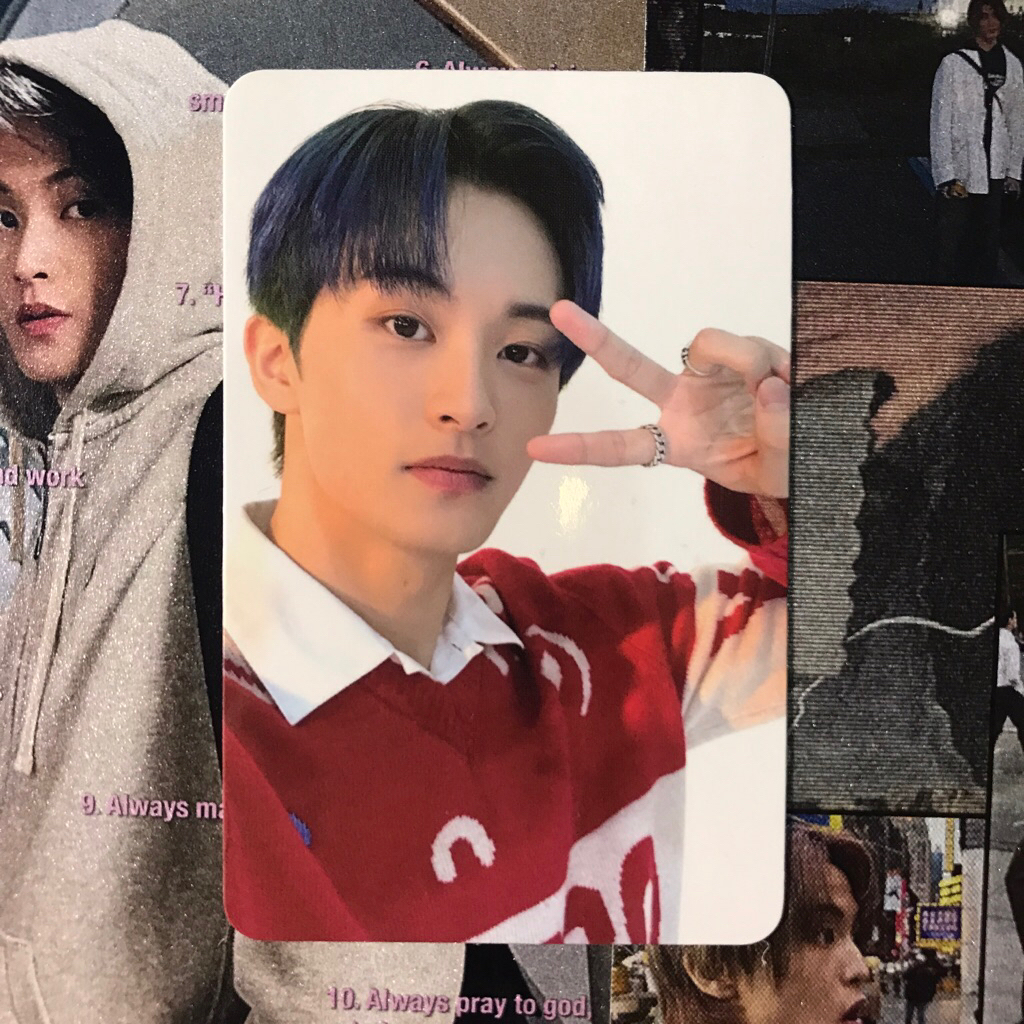 PHOTOCARD OFFICIAL MARK LGU + XR LIVE PHOTO SET VERSION DREAM CINEMA NCT DREAM