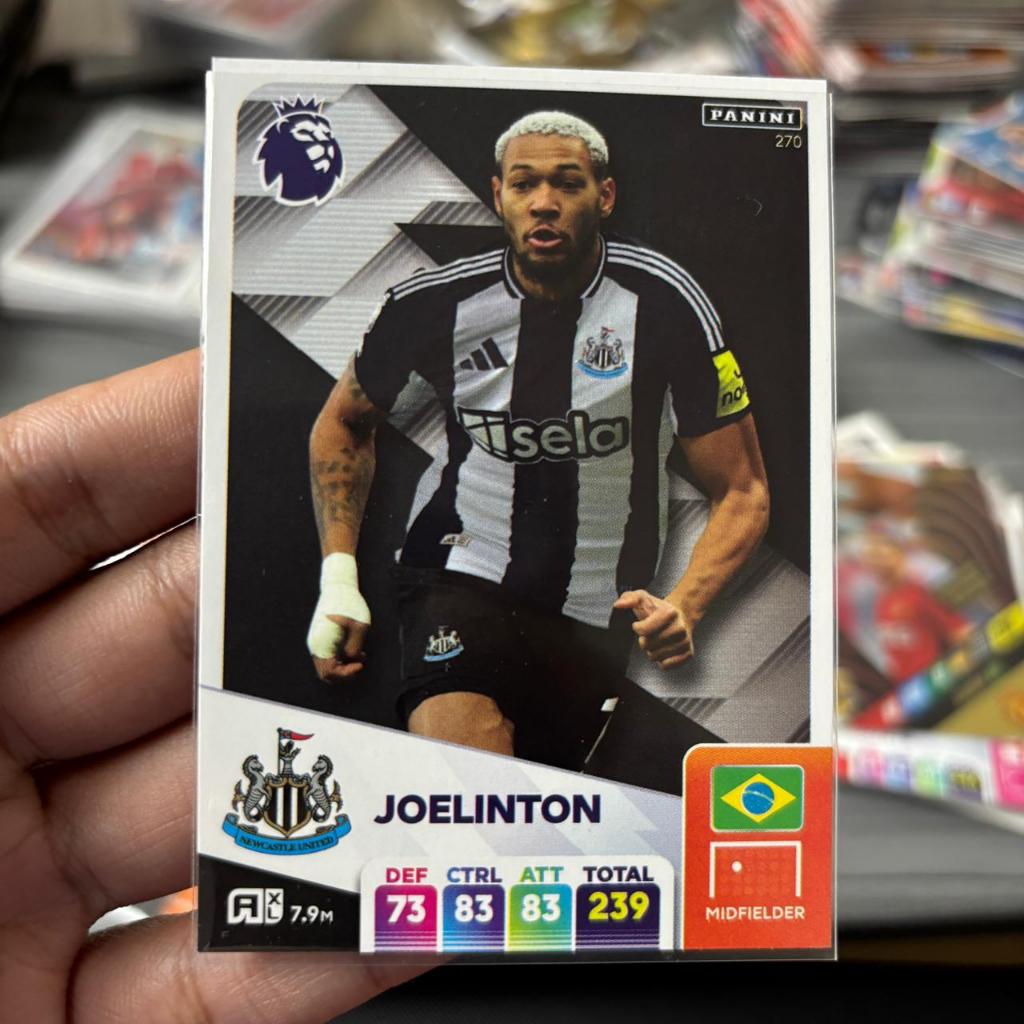 Kartu Bola Joelinton Newcastle Panini Original