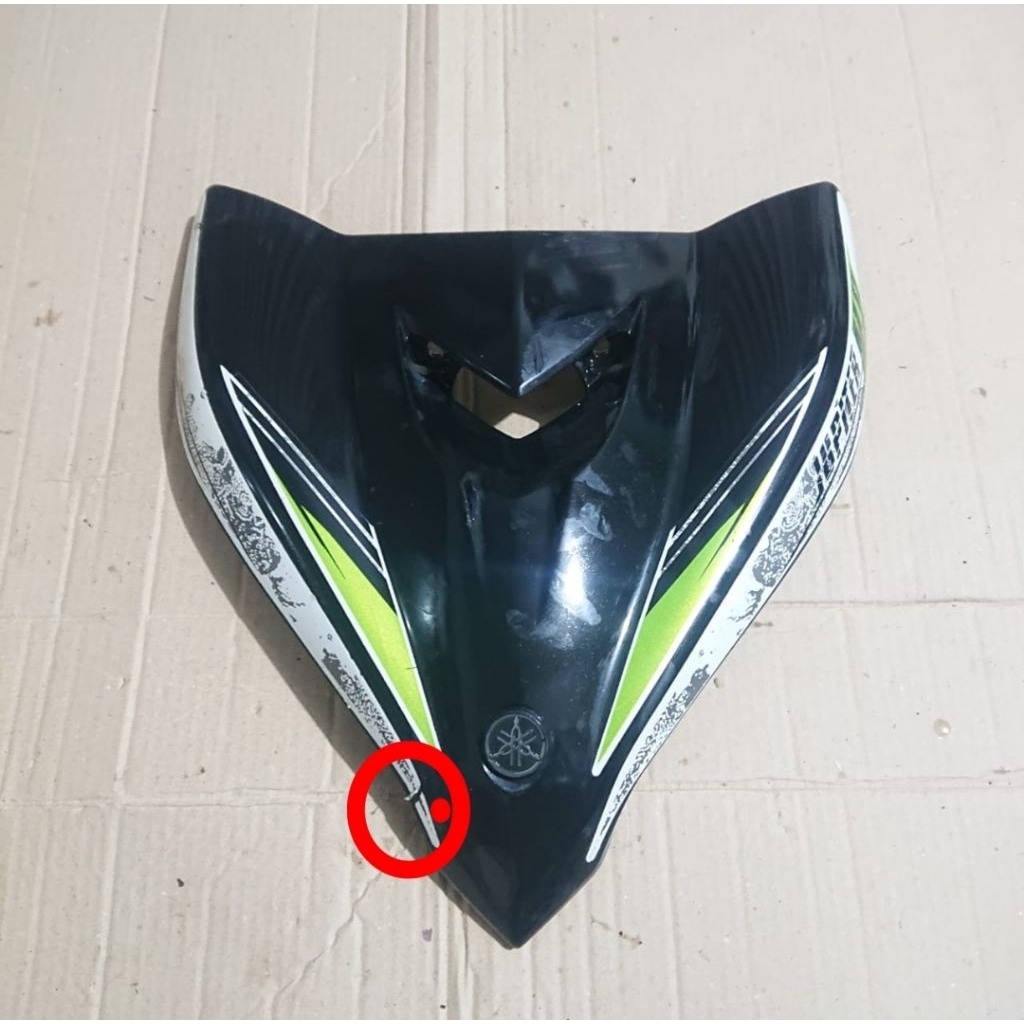 Tameng Depan Jupiter MX New 135 2011 2012 2013 2014 Ori Copotan Body Depan Asli YamahaBody Depan Tam