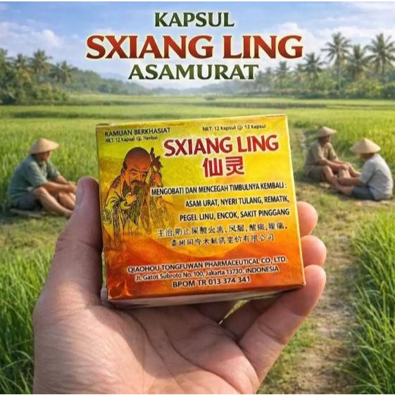 COD-Kapsul Xianling 12 Sachet Mengurangi Sakit Rhematik