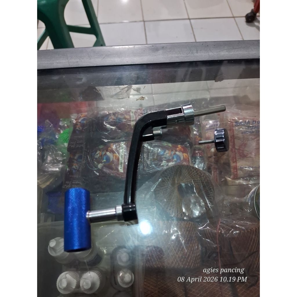 handle reel / engkolan reel universal lipat non power handle
