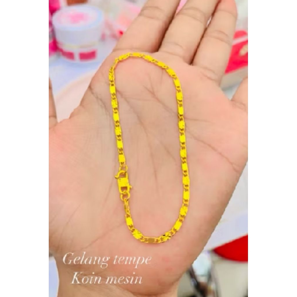 cod gelang tempe titanium bismuth terlaris