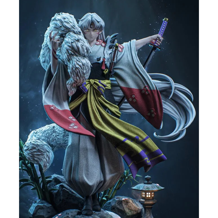 Miniature Figure INUYASHA Seshomaru 1/64 HO diorama for diecast