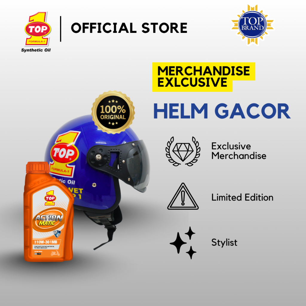 TOP 1 HELM GACOR - MERCHANDISE EXCLUSIVE