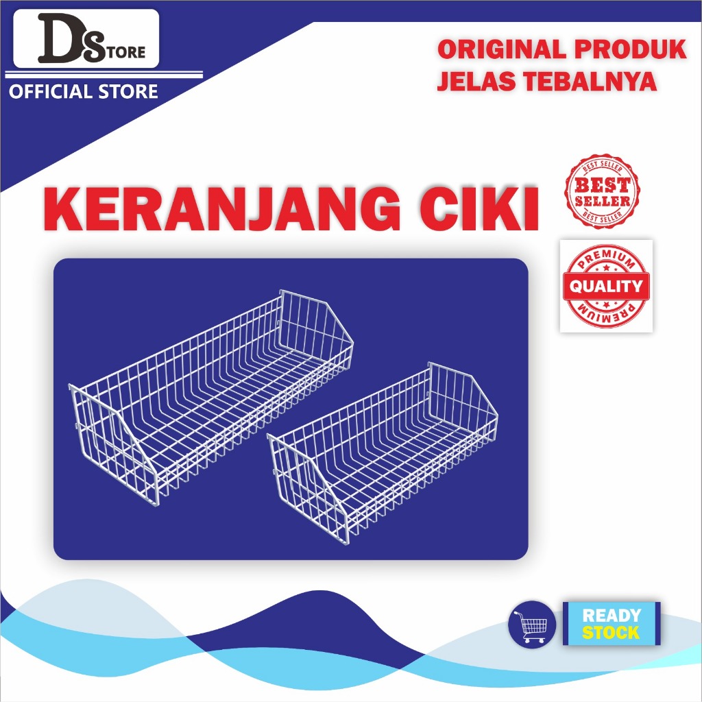 Keranjang Ciki Gondola Untuk Toko /Minimarket Termurah Se jawa tengah