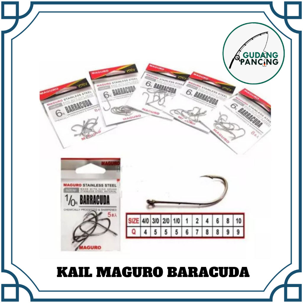 Kail Pancing Maguro Baracuda