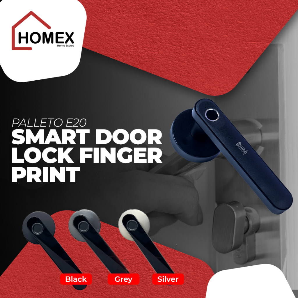 Paletto Smart Door Lock Finger Print - E20
