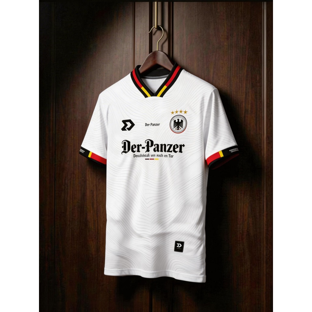 Jersey Jerman German 2026 fantasy bahan embos premium