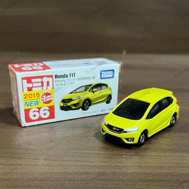 Tomica Honda Jazz / Fit Kuning First Edition