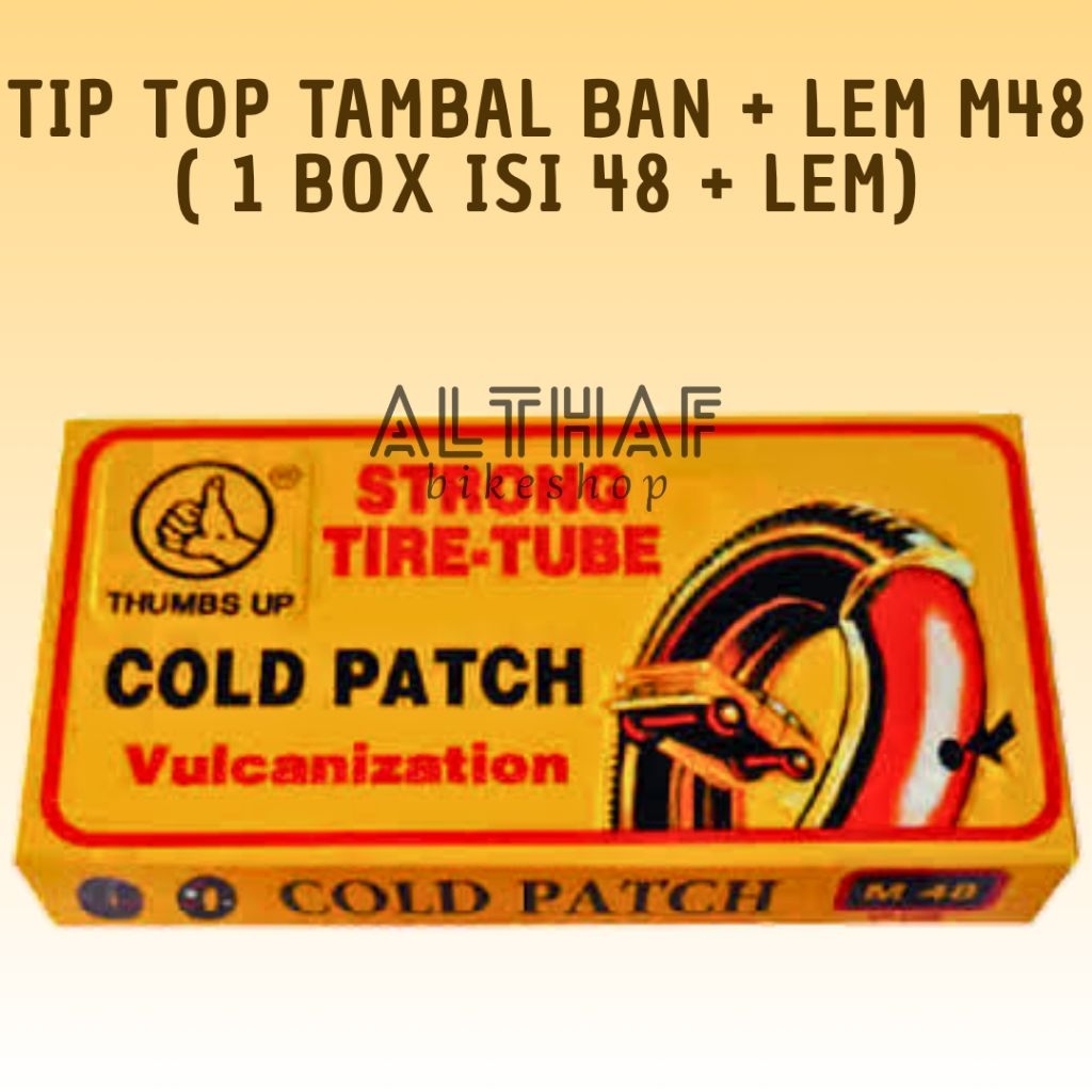 Tip Top Tambal Ban + Lem M48