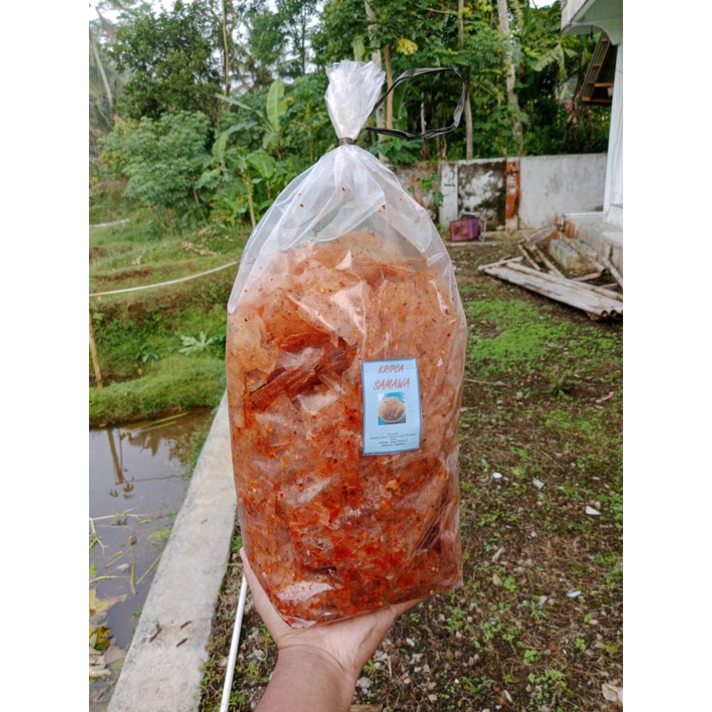 (1 KG) KRIPCA - KRIPCA RENYAH - KRIPCA PEDAS GURIH - KRIPCA MURAH