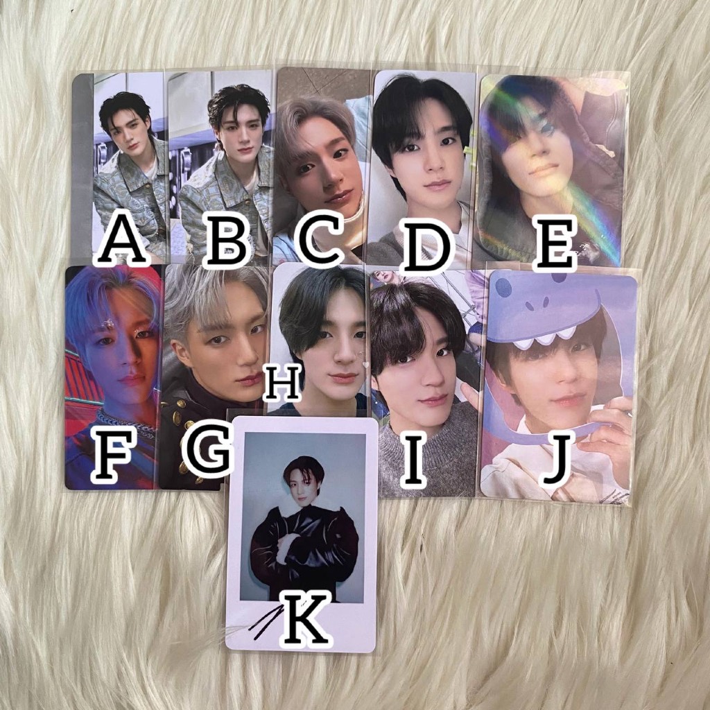 PHOTOCARD JENO PINKFONG ISTJ BIRTHDAY LIGHTSTICK DREAMSCAPE