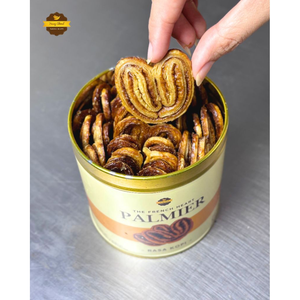 Palmier Coffee Cookies Premium Yussy Akmal Lampung
