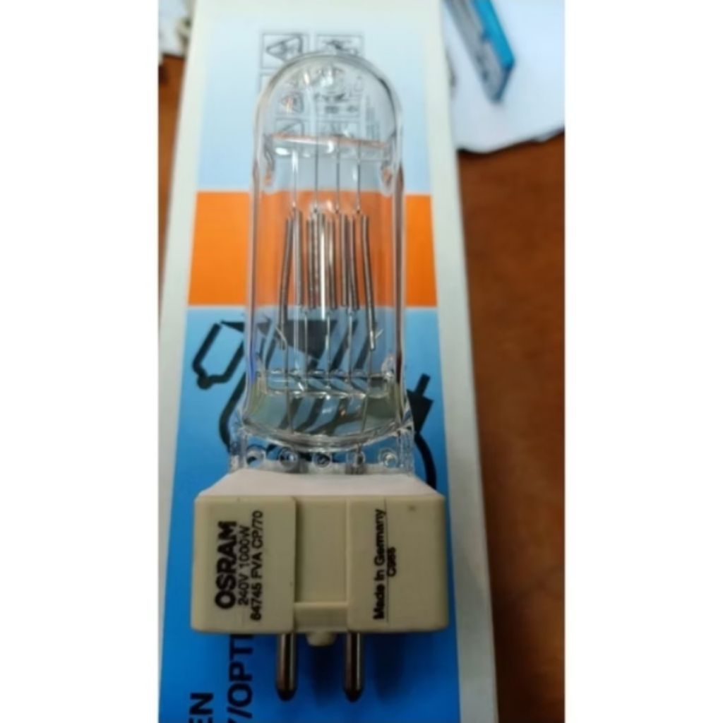 Osram Lampu halogen 64745 CP/70 1000w 240v GX9.5
