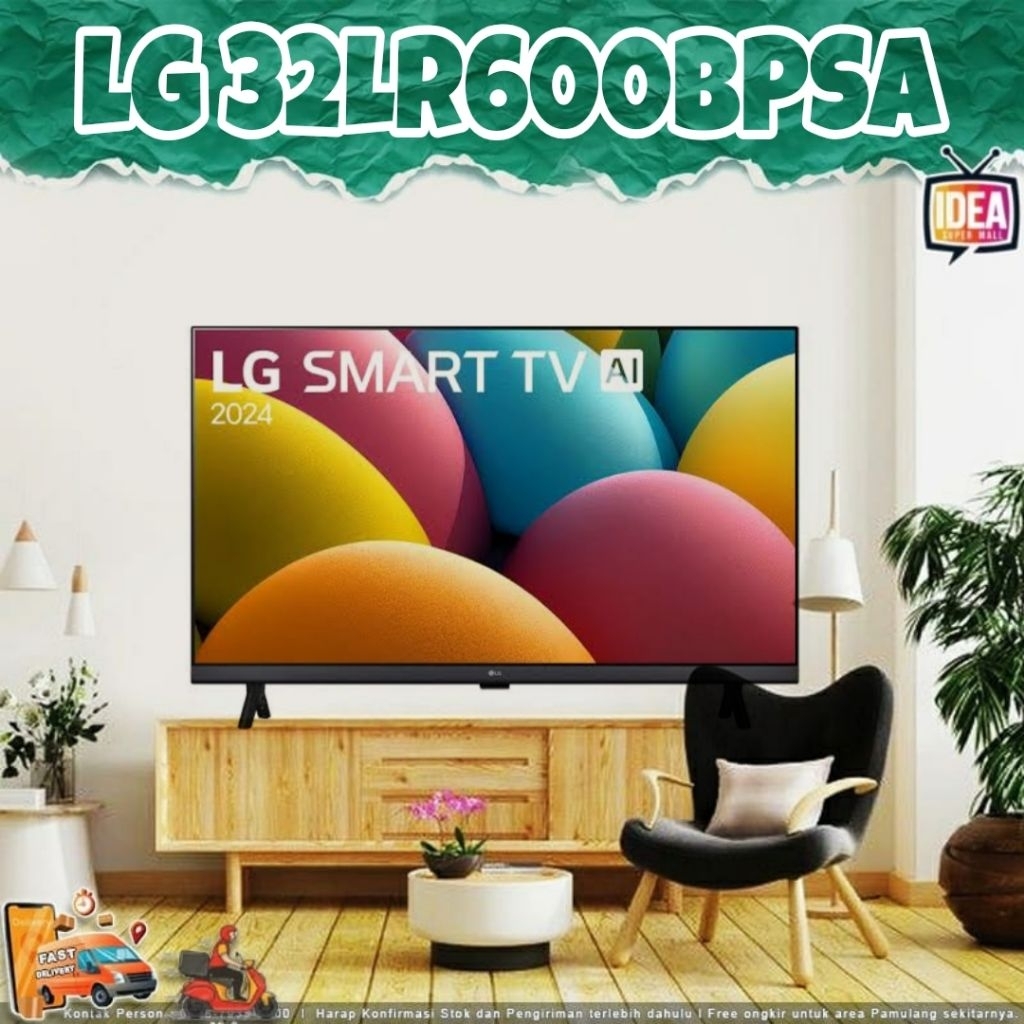 LG 32LR600BPSA - LG SMART TV 32 INCH 4K UHD HDR MAGIC REMOTE 32LR600