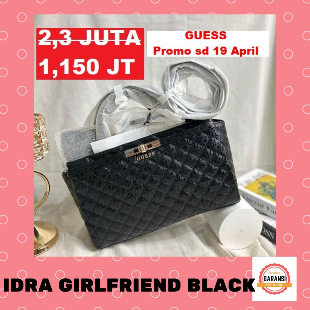 Tas Guess satchel bag sale HAYWORTH SMALL 100% original store