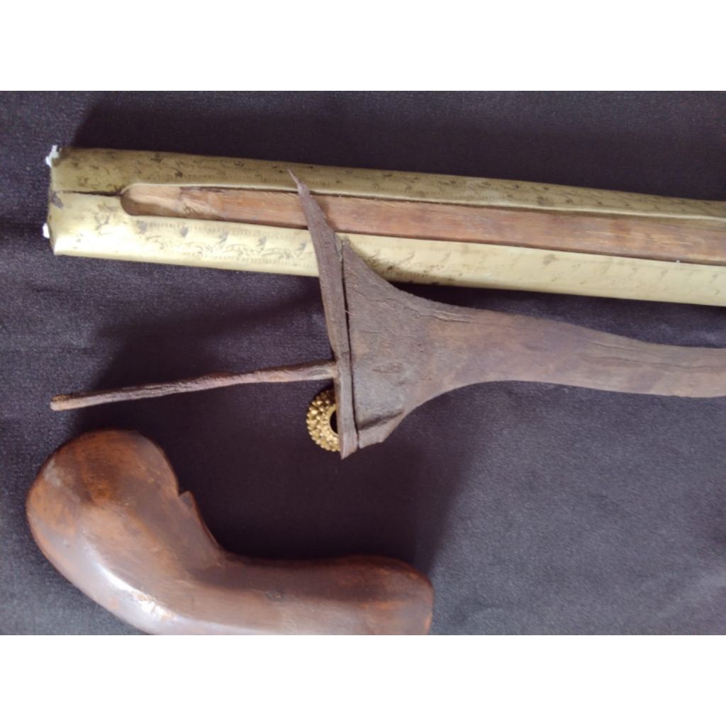 KERIS SEPUH LUK 3 JANGKUNG SEGALUH ORIGINAL LOKASIAN NDUSUN KERIS SEPUH