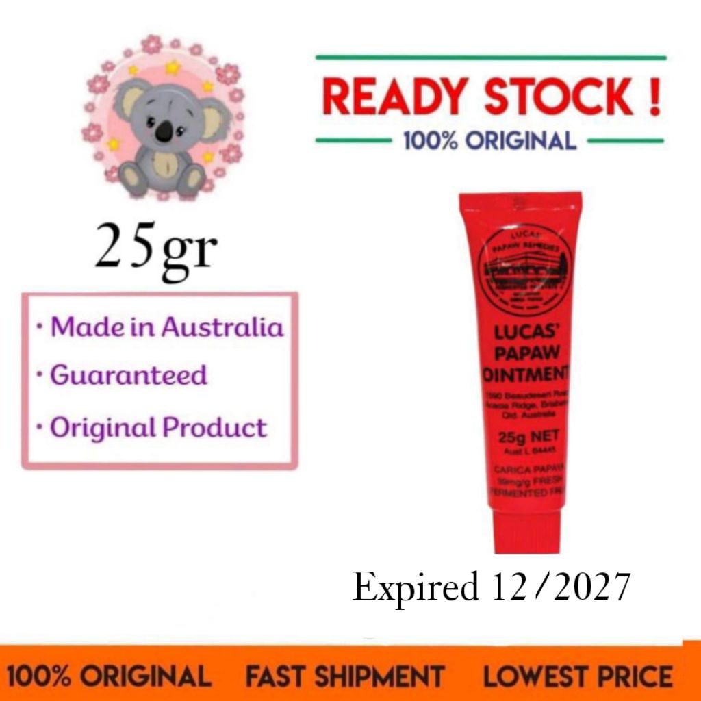 Lucas papaw ointment 25gr ORI Australia (25gr)