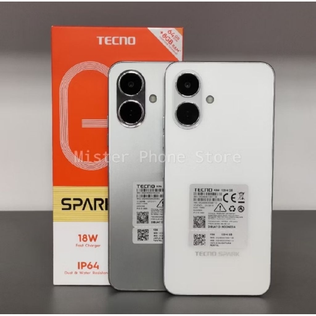 Tecno Spark GO 2 4/128 Garansi Resmi Indonesia Second Bekas Original