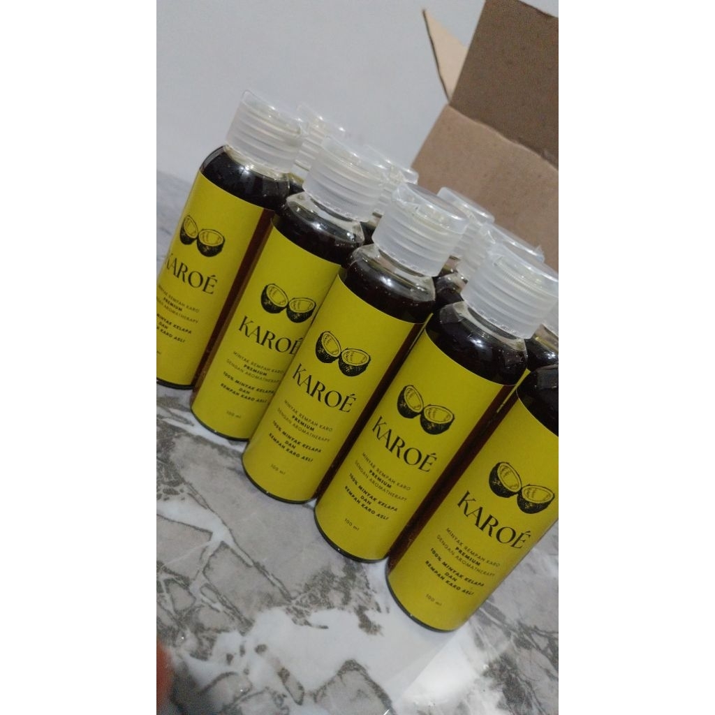 Jamin Ori Minyak karoe 100% dari minyak kelapa murni