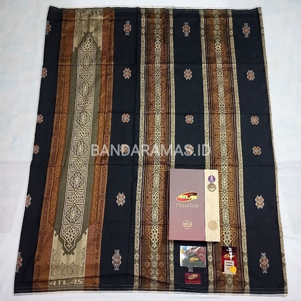 sarung atlas premium 790 jacquard songket timbul original